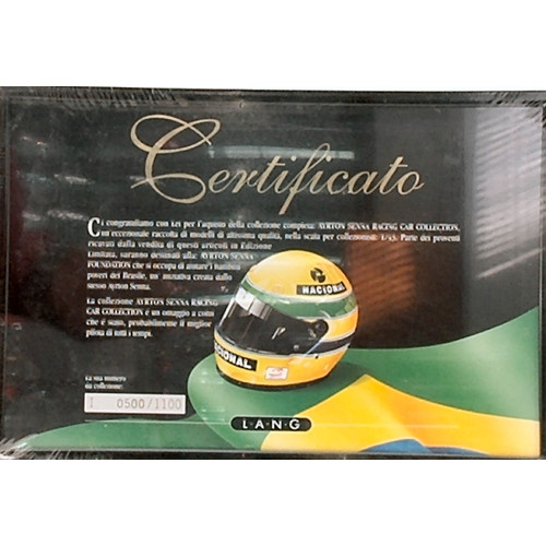 Certificato collezione senna - certificato,